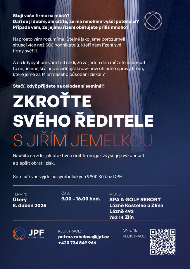 Zkroťte svého ředitele! (08.04.2025)