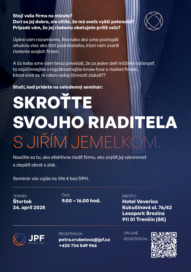 Zkroťte svého ředitele! (24.04.2025)