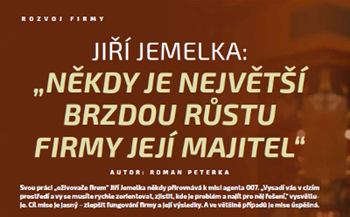 Někdy je největší brzdou růstu firmy její majitel